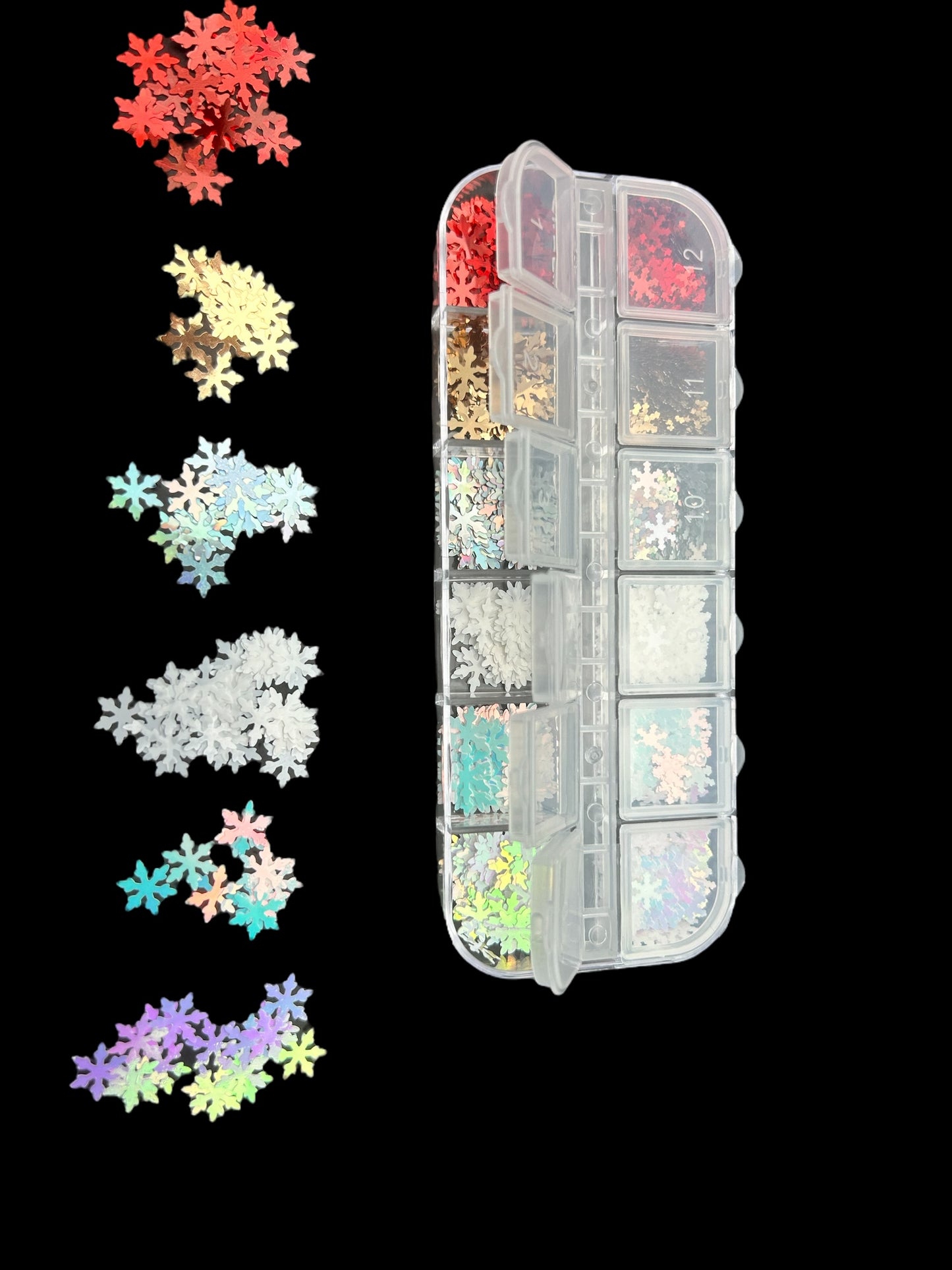 Lash Decals 6 Cube Containers
