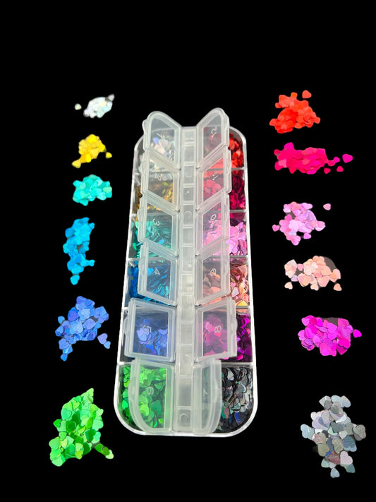 Lash Decals 12 Cube Containers