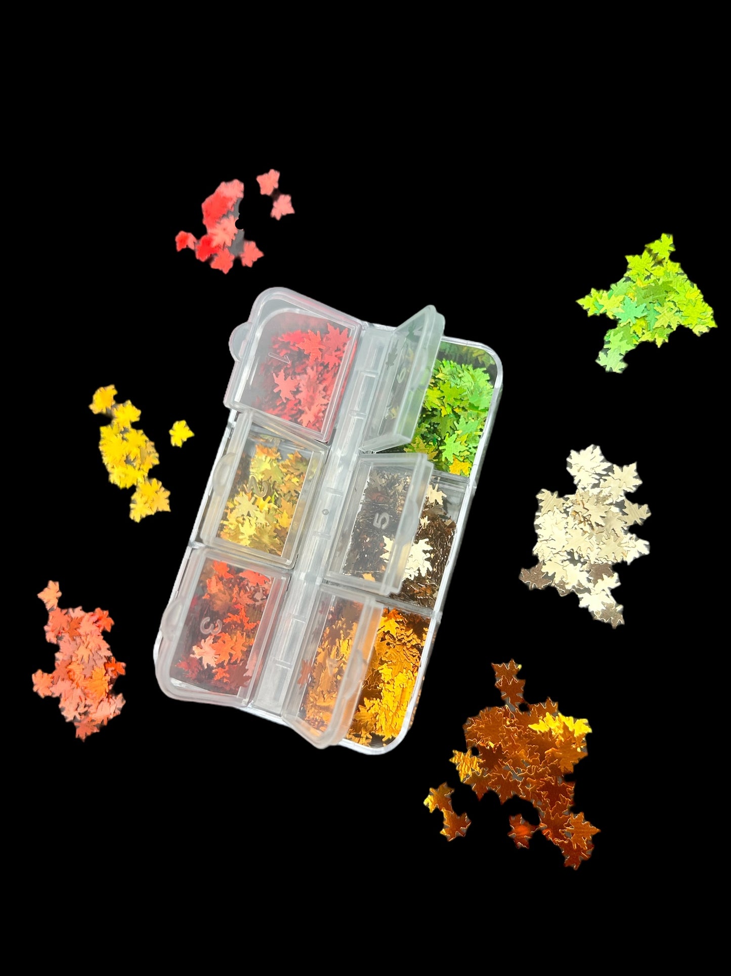 Lash Decals 6 Cube Containers