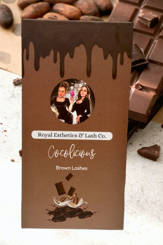 “Cocolicious” Brown Lash Extensions