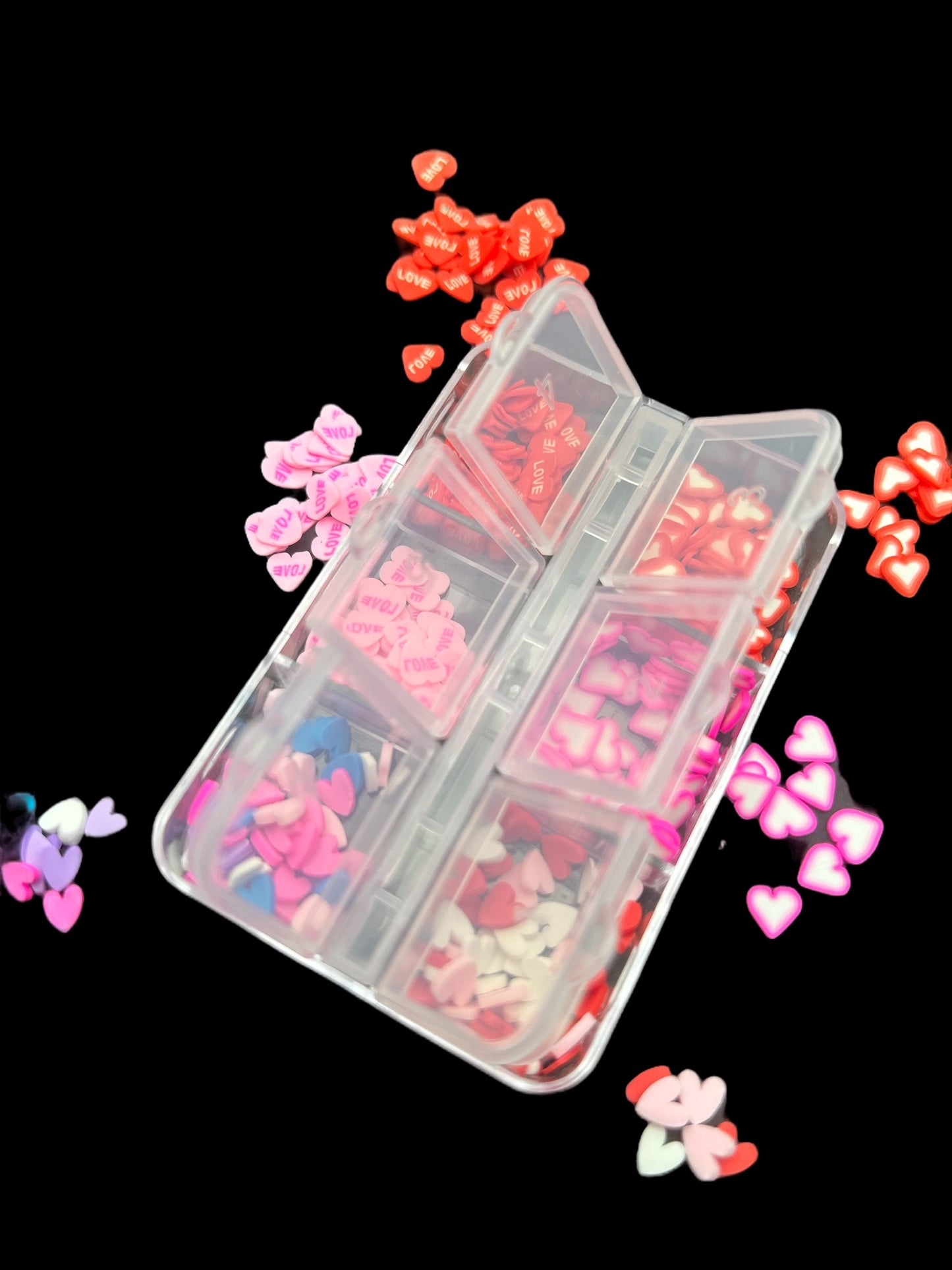 Lash Decals 6 Cube Containers