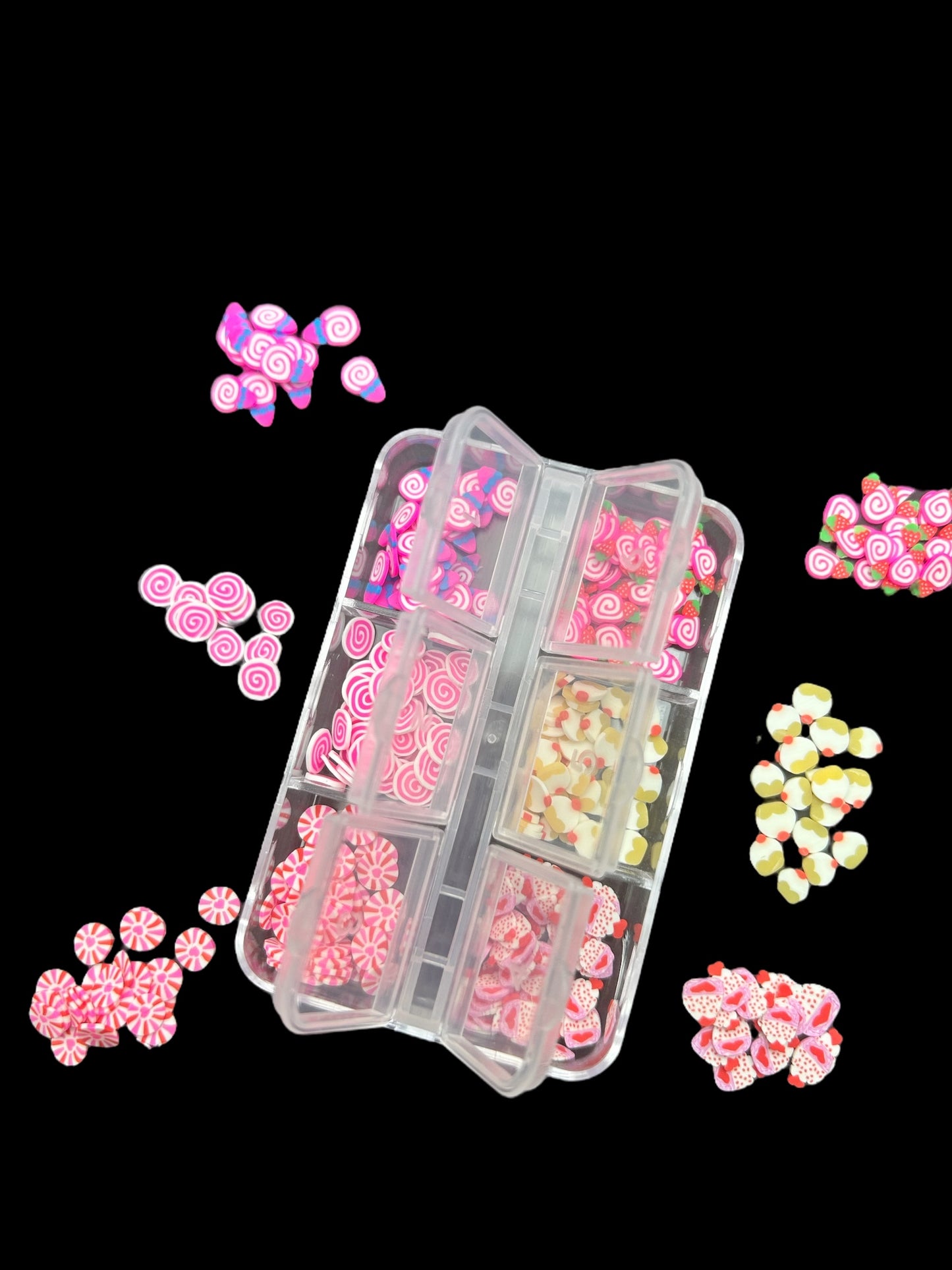 Lash Decals 6 Cube Containers