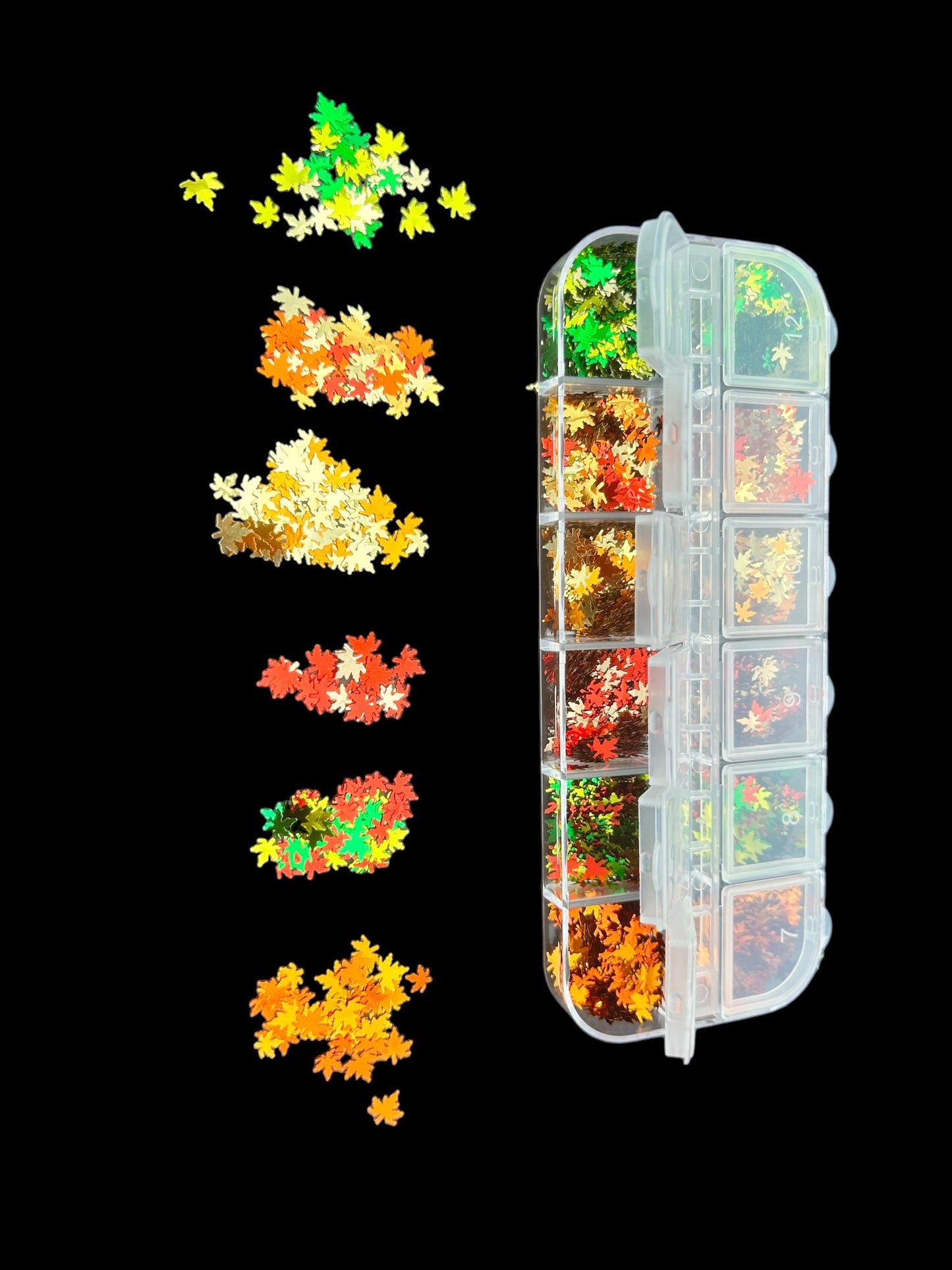 Lash Decals 6 Cube Containers