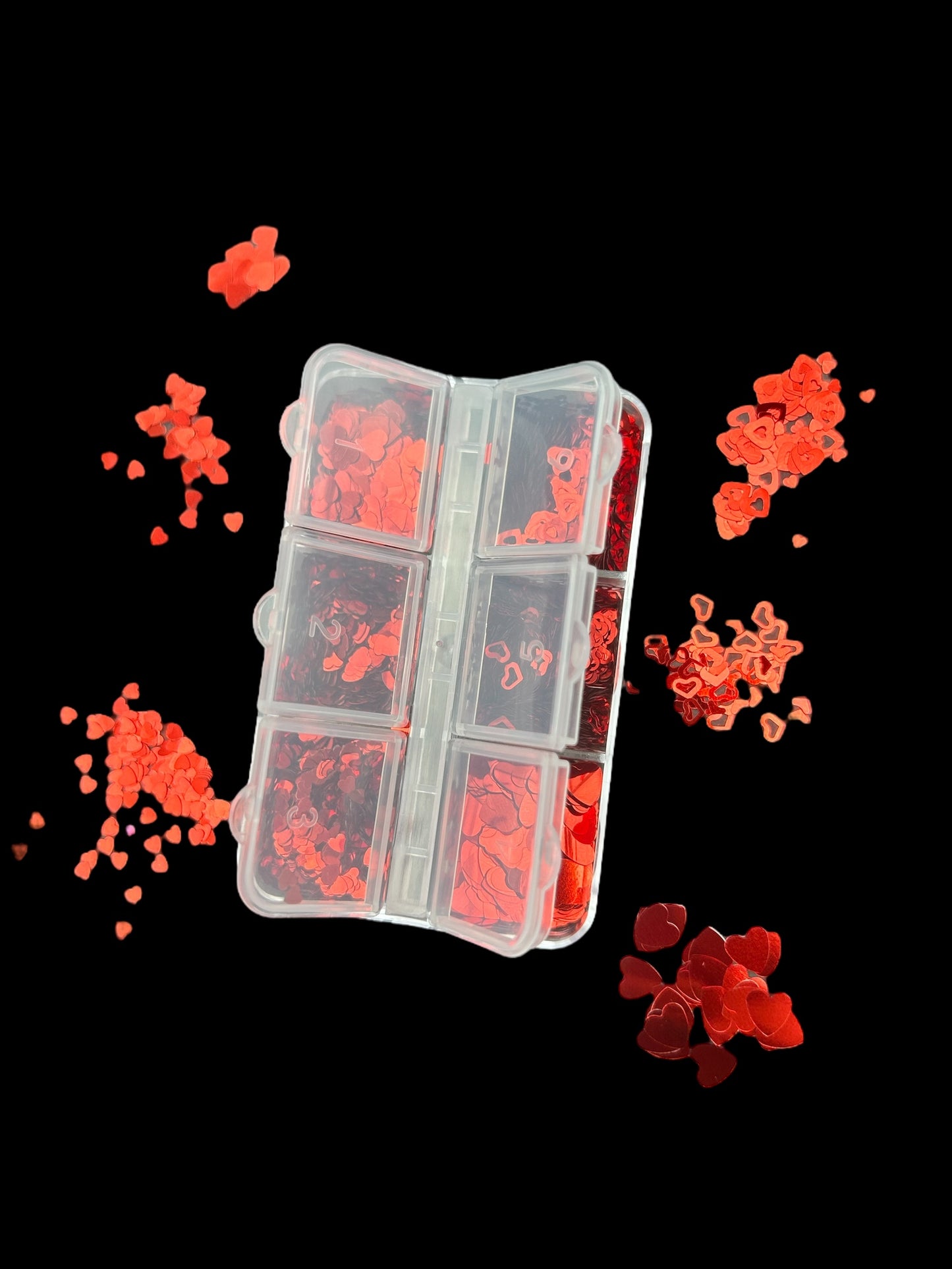 Lash Decals 6 Cube Containers