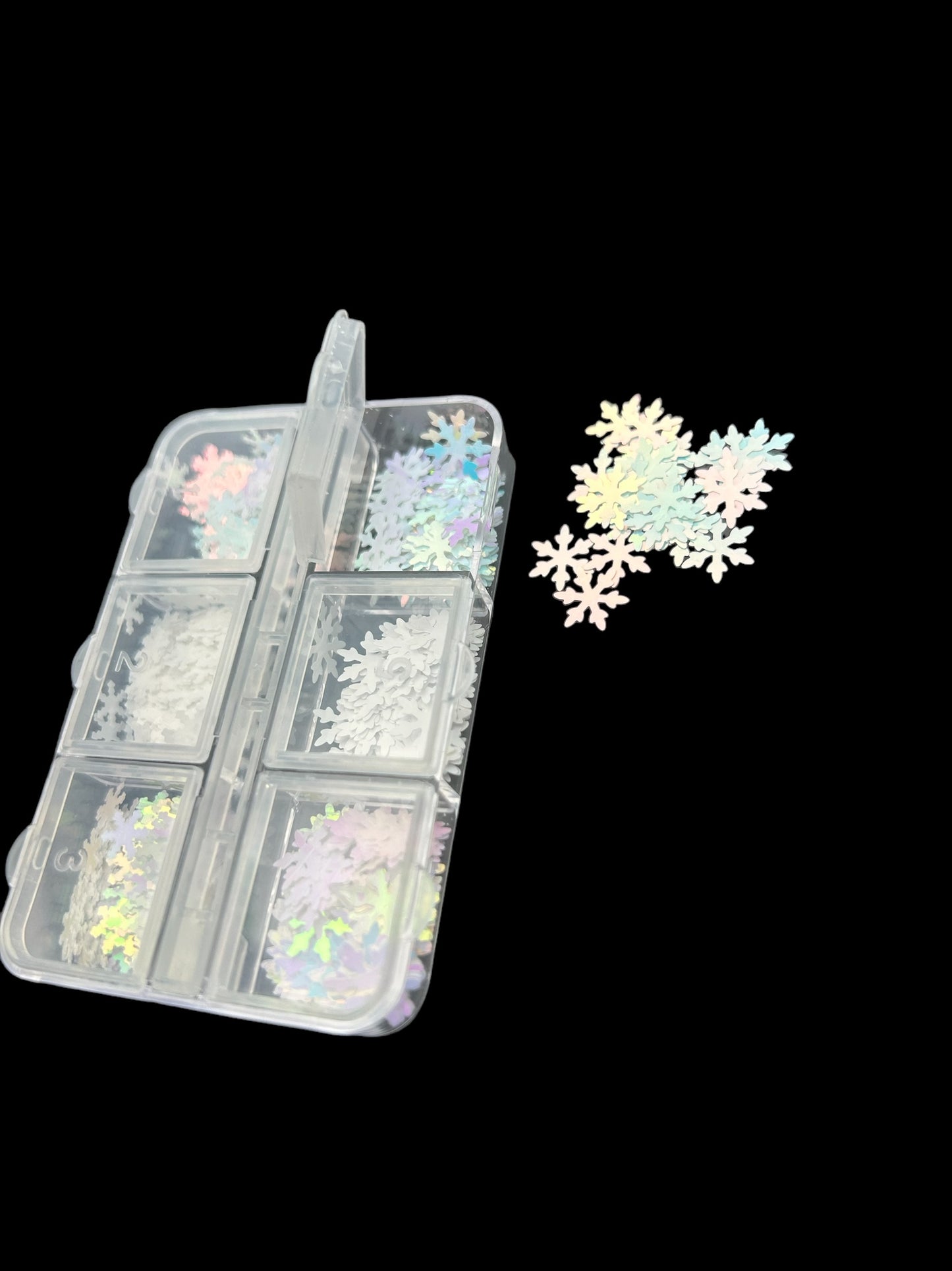 Lash Decals 6 Cube Containers