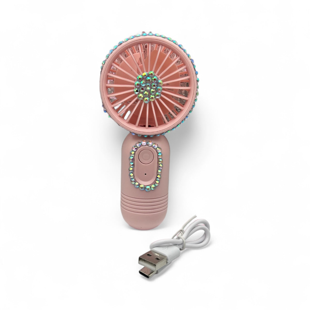 Mini Portable Blinged Lash Fan