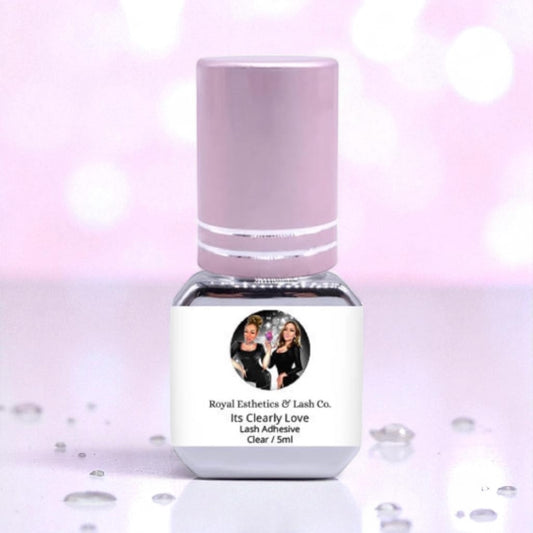 “It's Clearly Love” Clear Adhesive