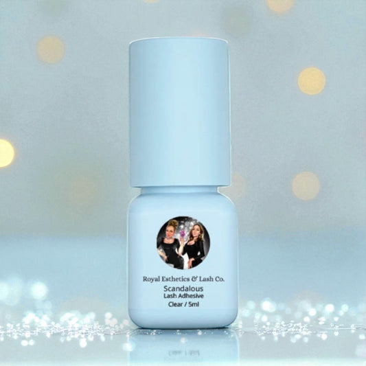 “Scandalous” Clear Adhesive
