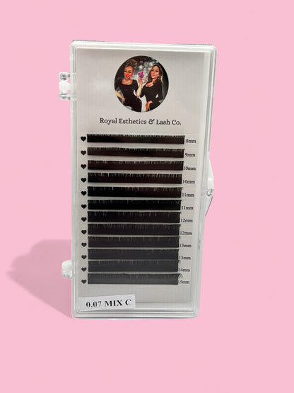 Royal Volume 0.07 Lash Trays
