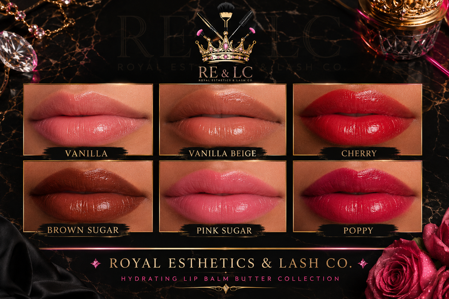 Plumping Lip Balm Butter Collection | Hydrating Lip Treatment