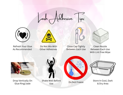 “It's Clearly Love” Clear Adhesive