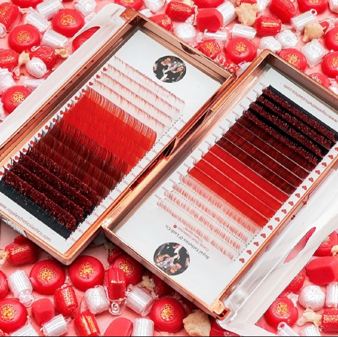 Candy Crushed Collective Color Lash Extensions | Colored Lash Trays 🍭