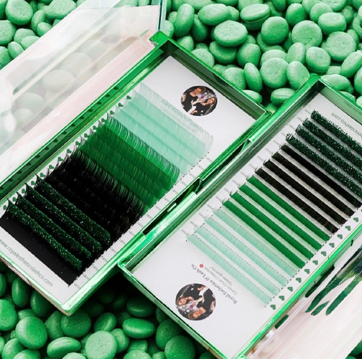 Candy Crushed Collective Color Lash Extensions | Colored Lash Trays 🍭