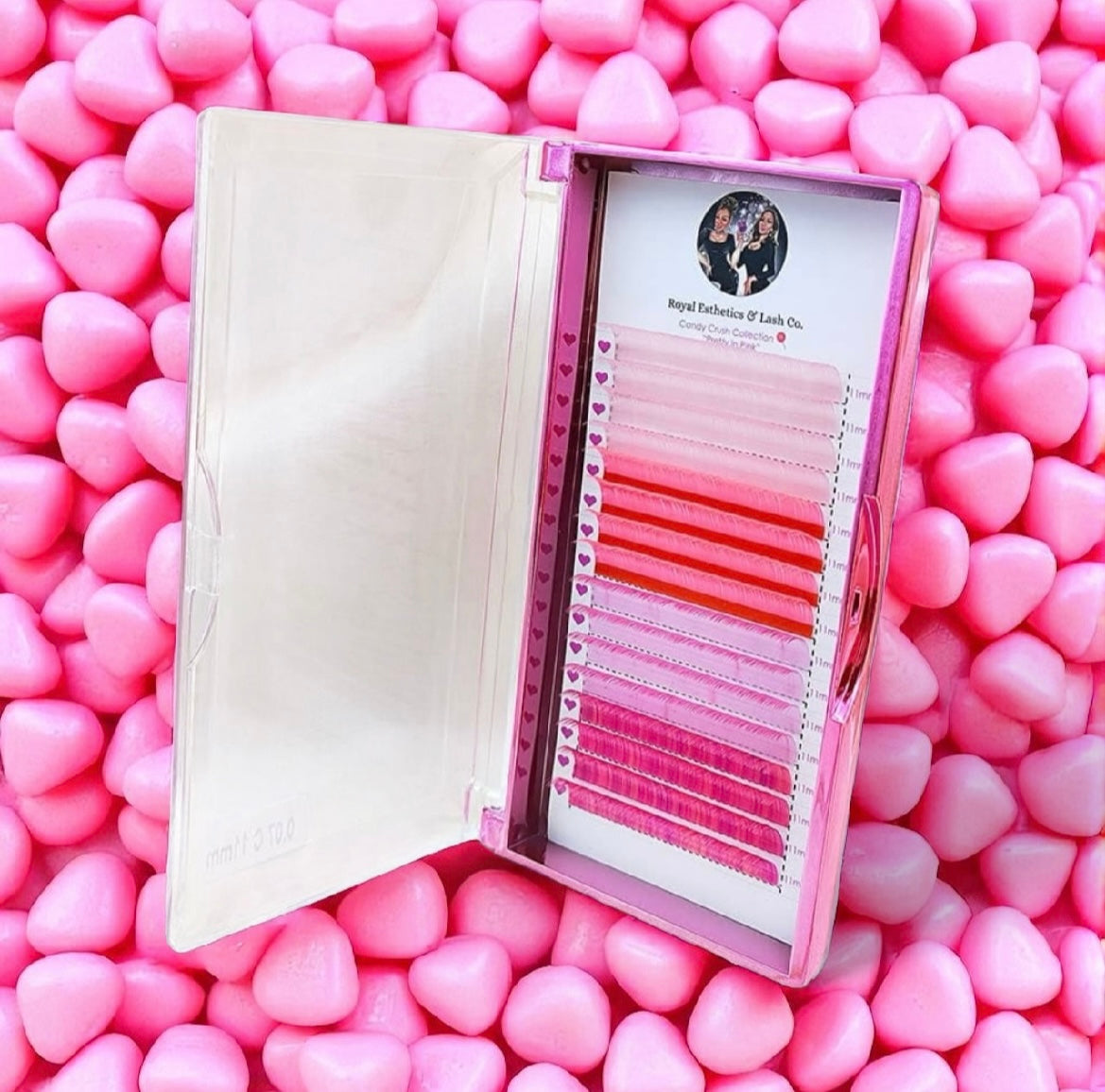 Candy Crushed Collective Color Lash Extensions | Colored Lash Trays 🍭
