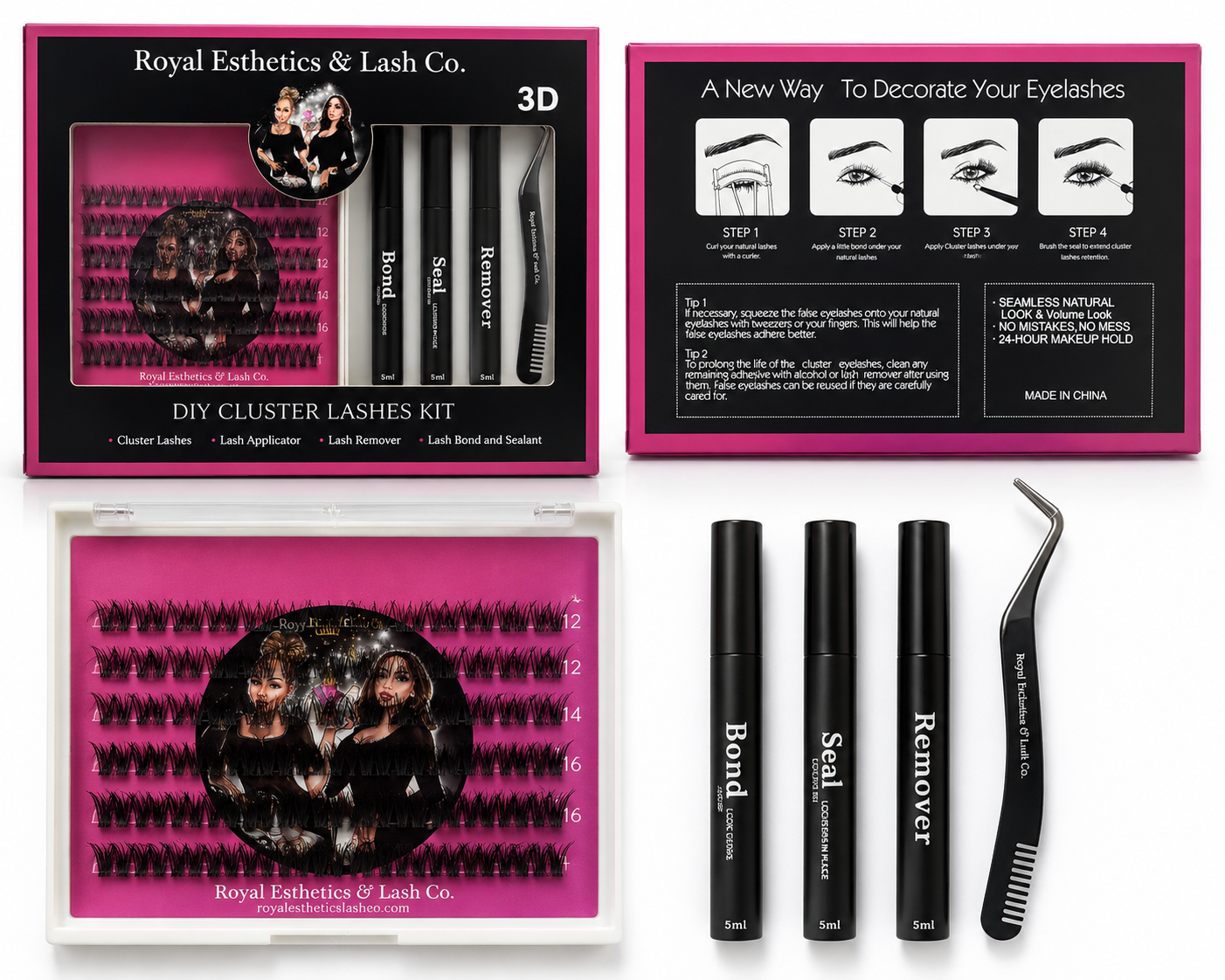 Royal 3-D DIY Lash Cluster Kit