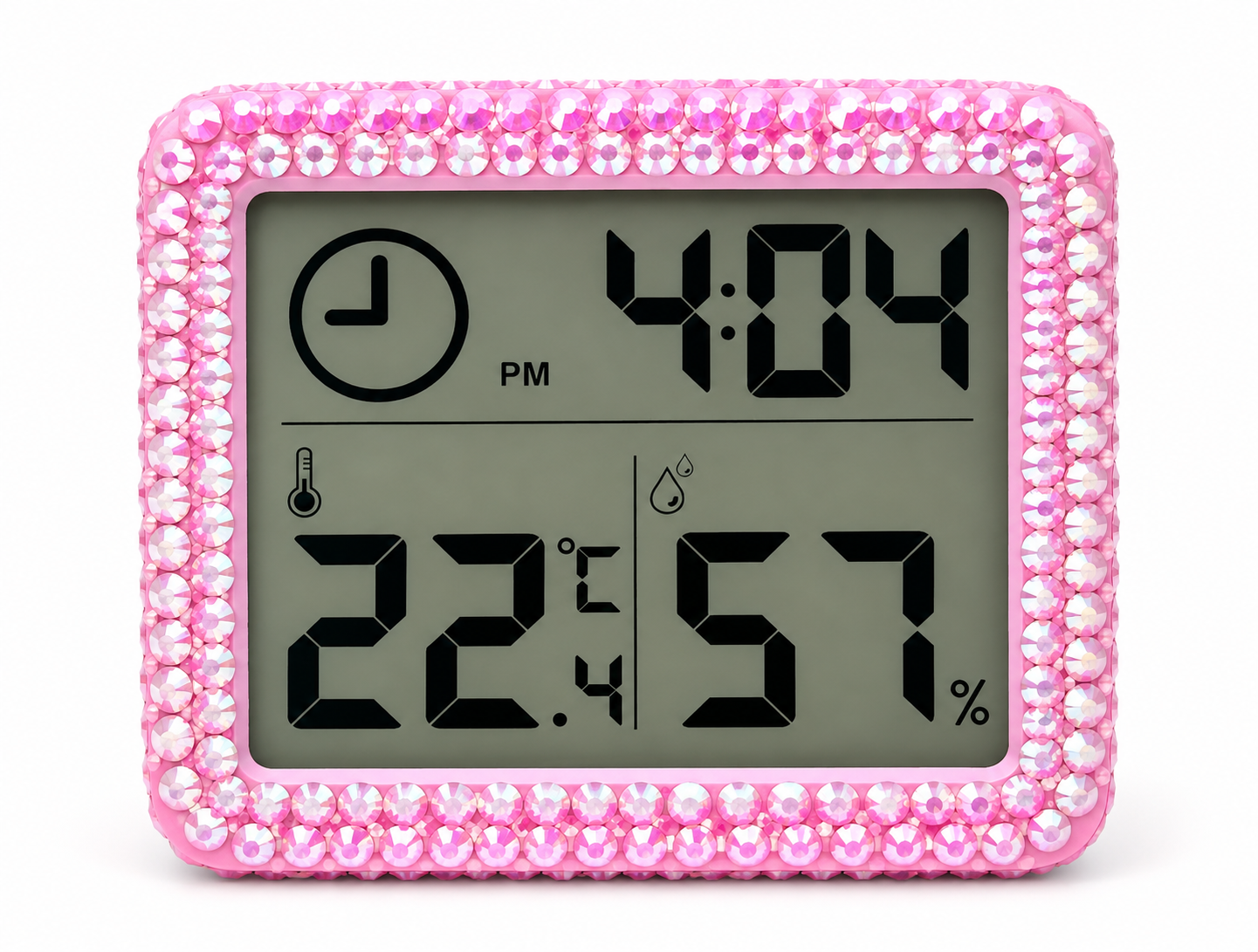 Royal Blinged Indoor Lash Room Hygrometer