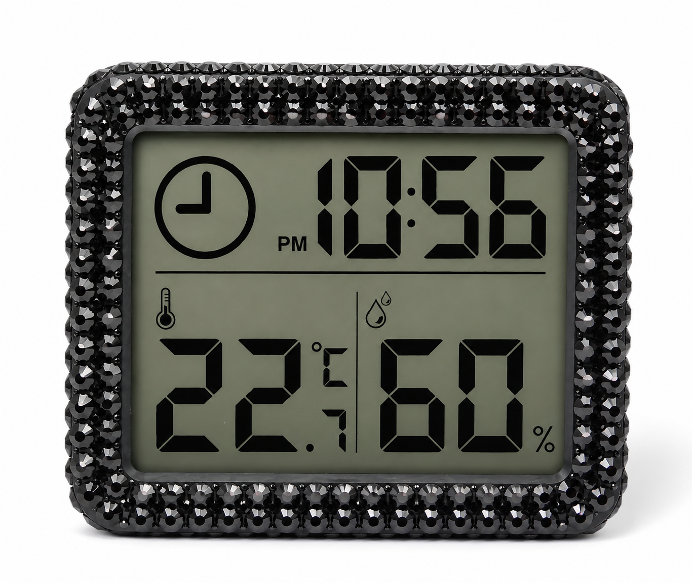 Royal Blinged Indoor Lash Room Hygrometer