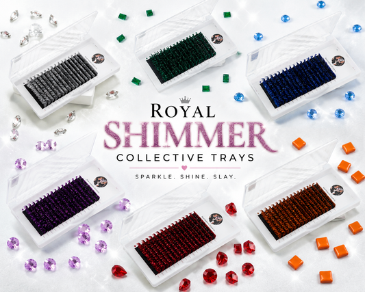Royal Shimmer Collective Lash Trays ✨