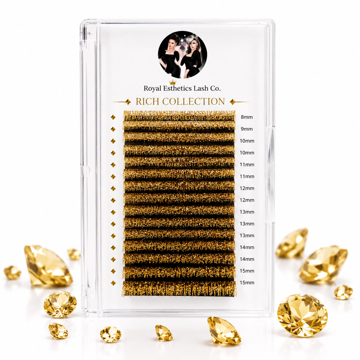 Royal Shimmer Collective Lash Trays ✨